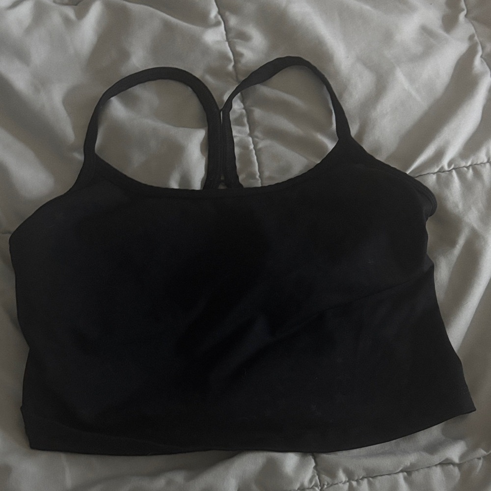 Beyond Yoga Black Strappy Crop Top
